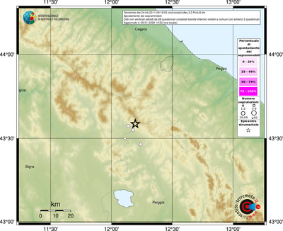 Mappa comuni con almeno 3 questionari