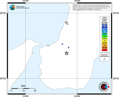 Mappa EMS - territori località