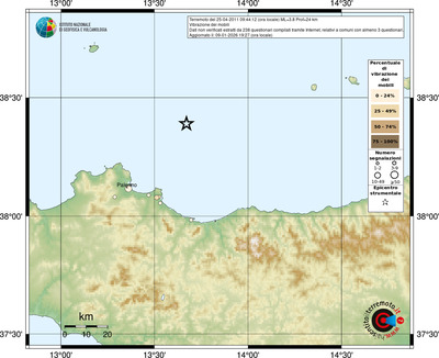 Mappa comuni con almeno 3 questionari