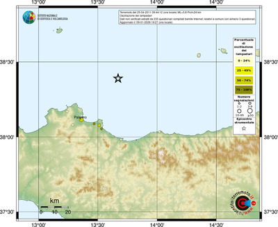 Mappa comuni con almeno 3 questionari