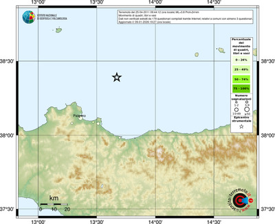 Mappa comuni con almeno 3 questionari