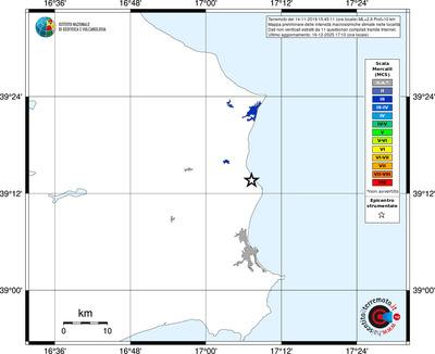 Mappa MCS - territori località