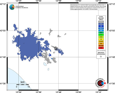 Mappa MCS - territori località