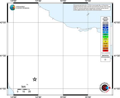 Mappa MCS - territori località