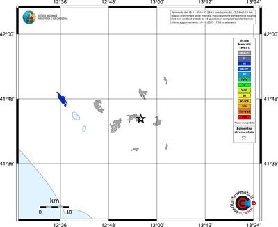 Mappa MCS - territori località