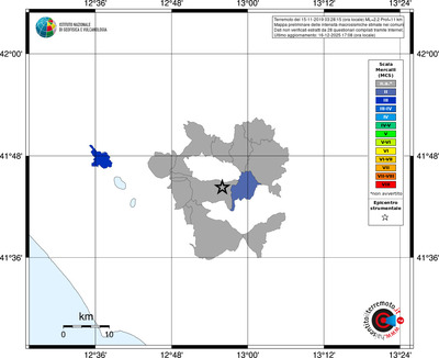 Mappa MCS - territori comuni
