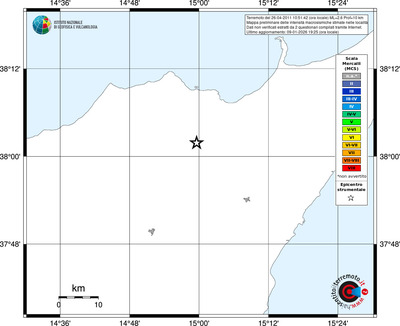 Mappa MCS - territori località