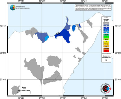 Mappa MCS - territori comuni
