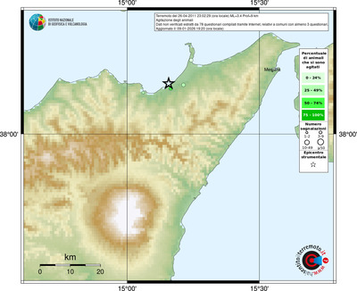 Mappa comuni con almeno 3 questionari