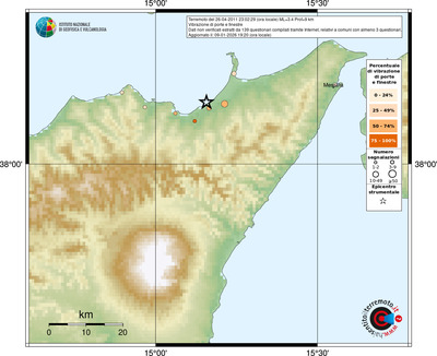 Mappa comuni con almeno 3 questionari