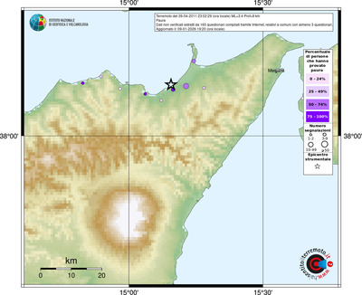 Mappa comuni con almeno 3 questionari