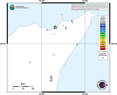 Mappa MCS - territori località