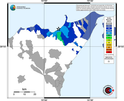Mappa MCS - territori comuni