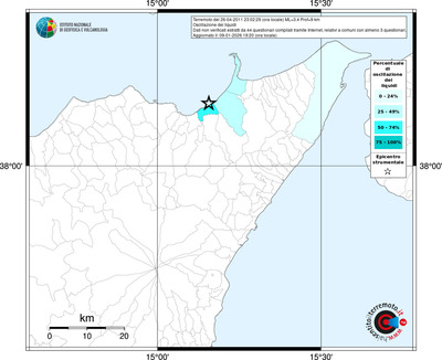 Mappa territorio comunale con almeno 3 questionari