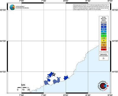 Mappa MCS - territori comuni
