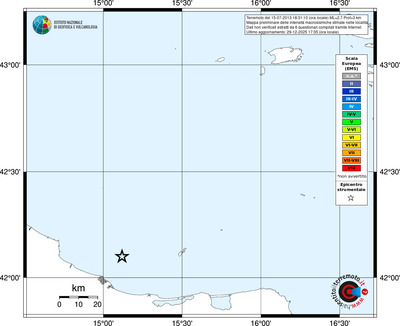 Mappa EMS - territori località