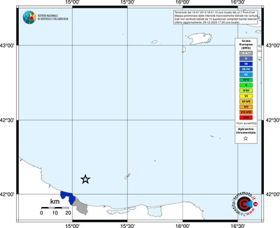 Mappa EMS - territori comuni