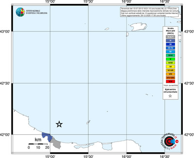 Mappa MCS - territori comuni