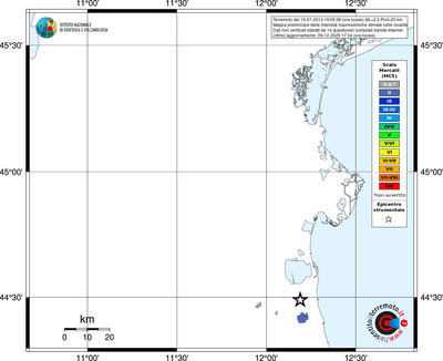 Mappa MCS - territori località