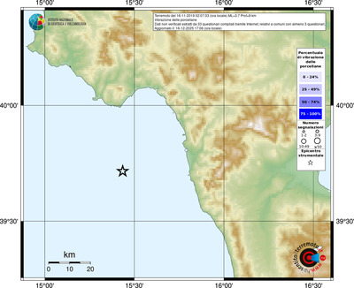 Mappa comuni con almeno 3 questionari
