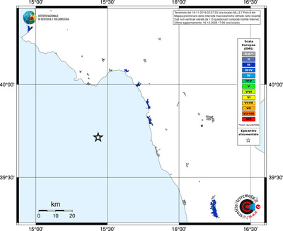 Mappa EMS - territori località