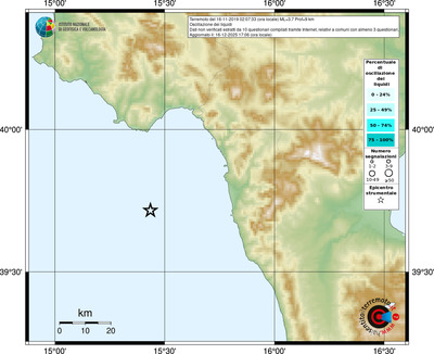 Mappa comuni con almeno 3 questionari