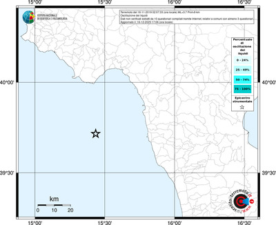 Mappa territorio comunale con almeno 3 questionari