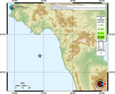 Mappa comuni con almeno 3 questionari