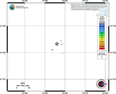 Mappa MCS - territori località