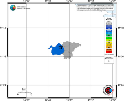 Mappa MCS - territori comuni