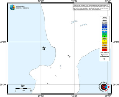 Mappa MCS - territori località