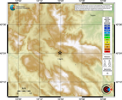 Mappa MCS - località