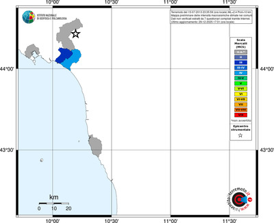 Mappa MCS - territori comuni