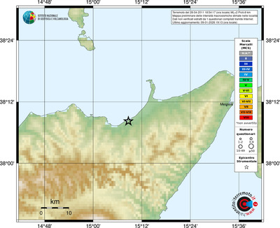 Mappa MCS - località