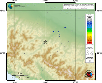 Mappa EMS - comuni