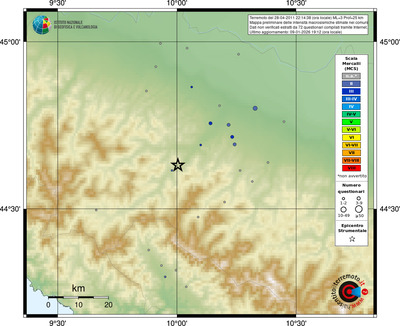Mappa MCS - comuni