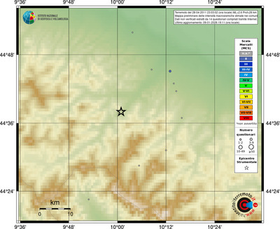 Mappa MCS - comuni