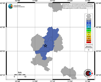 Mappa MCS - territori comuni