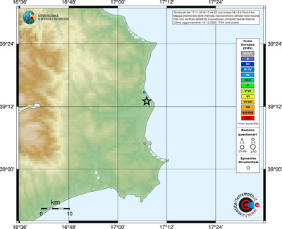 Mappa EMS - località