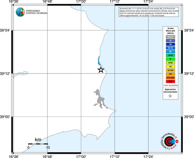 Mappa MCS - territori località