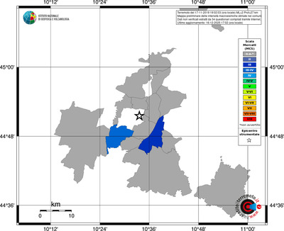 Mappa MCS - territori comuni