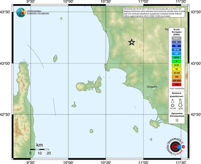 Mappa EMS - località