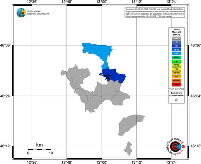 Mappa MCS - territori comuni