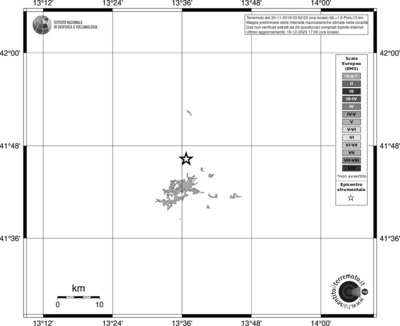 Mappa EMS - territori località