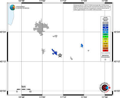 Mappa MCS - territori località