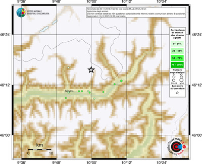 Mappa comuni con almeno 3 questionari