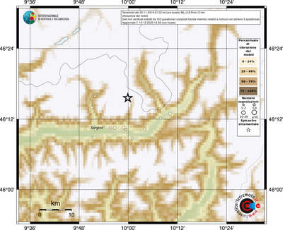 Mappa comuni con almeno 3 questionari
