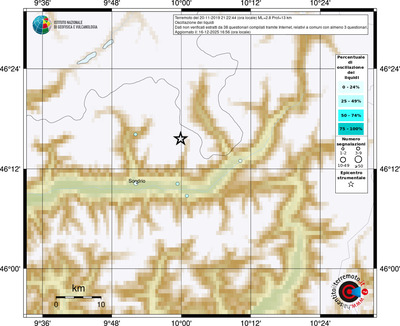 Mappa comuni con almeno 3 questionari