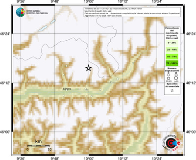 Mappa comuni con almeno 3 questionari