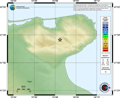 Mappa EMS - località
